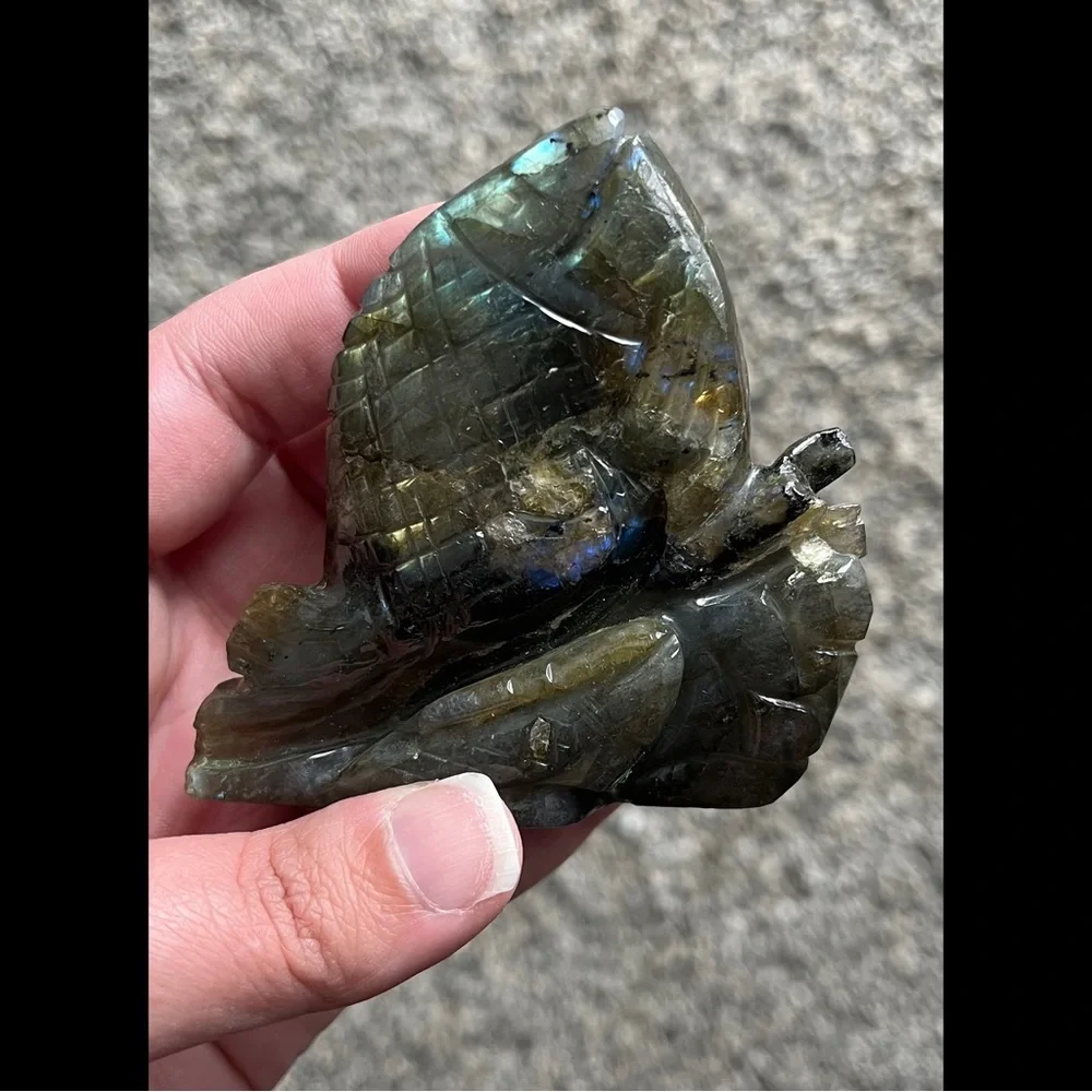🐟 Fish Labradorite Carving/Figurine